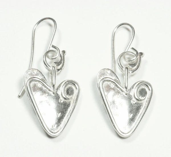 Lead with Your Heart Sterling Silver Earrings SOLD OUT