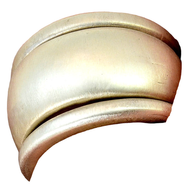 Single Wide Chunky Sterling Ring