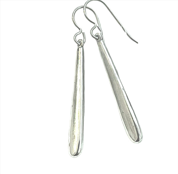 Tear Drop Sterling Earrings