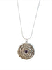 Gratitude Spiral Iolite Necklace