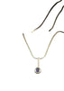 IOLITE drop Sterling Silver Necklace