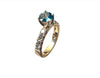14K Yellow Gold Engagement Ring