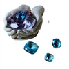 Large Soft Square Blue Topaz
