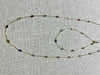10K Yellow Gold Marquee Gemstone Garland Necklace