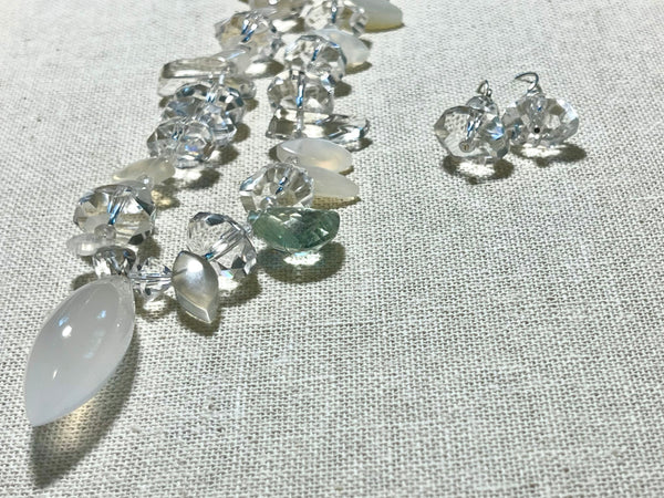 Moonlit Crystal Necklace