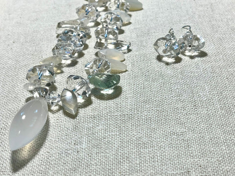 Moonlit Crystal Necklace
