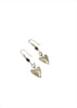 Lead With Your Heart Garnet & Pearl Earrings SOLD OUT