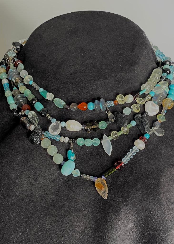Multi-Gemstone Healing Necklace & Bracelet Wraps SOLD OUT